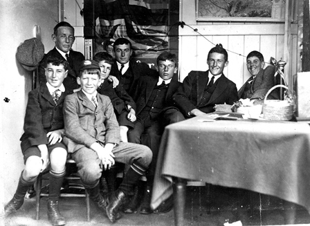 Student Group at Geelong College, 1917.